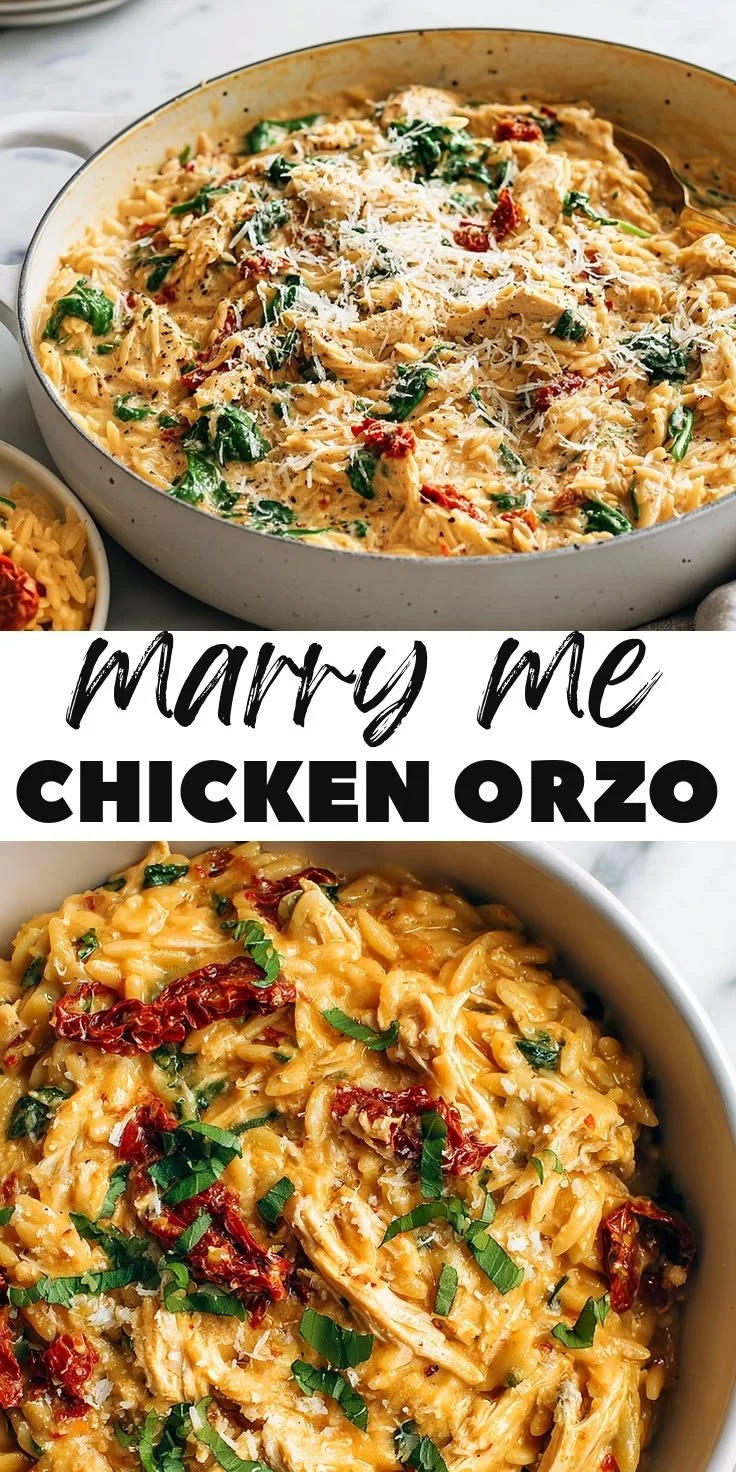 Classic Marry Me Chicken Orzo